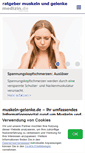 Mobile Screenshot of muskeln-gelenke.de